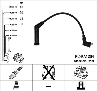 DODUCO 7677 Bujı Kablosu Hyundaı Accent 1.3 1.5 1994-2005 Enjeksyonlu (Yumurta+mılenyum Kasa) Atos 1.0 12v 2742022020 2743022020 2744022020 2745022020 2750122B10 2750102D00 2750122B00 2750102H00 2750122C00 2744022010