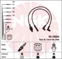 HELLUX HBK3284 Bujı Kablosu P205 P309 P405 89> 5967E5 5967E9 5967H5 5967K4 95659598 96012473 96013114 5967G8 5967H6 5967K8