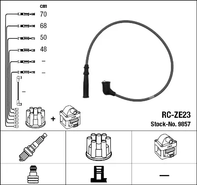 HELLUX HBK3542 Bujı Kablo Takımı 323 F Vı 1.4 16v (Zl) B33G18140A B33G18140B 7619338 DBC3228 8BB618140 B3C718140B B31R18140 ZE0818140 8BBC18140 ZE2318140