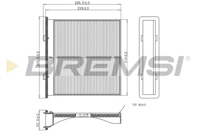 VOLLER 91401 Polen Filtresi Subaru Forester (Sh), Forester (Sj), Impreza Iıı (G3, Gh, Gr),Impreza Iv (Gj, Gp), Levorg, Xv I 72880FG0009P