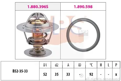 MGA 85158 Termostat 88 C Connect Transıt 948M8575AA YF0915171