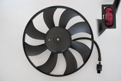 DEYE DY8150 Fan Motoru Polo Cordoba Fabia Amf Bnv Bnm 1.4 Tdi 393 Mm (Rezistanslı Ve Kablolu) 6Q0959455D