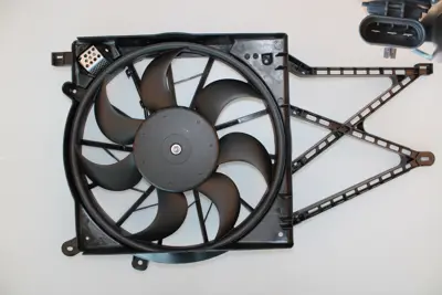 DEYE DY9077 Fan Motoru Davlumbazlı Astra G 98> 1.7 Td Mt Zafıra A 99> Y20dth 369mm (Rezistanslı Ve Kablolu) 1341346