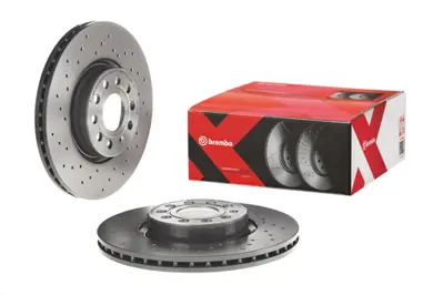 BREMBO BRE 09.9772.10 Fren Diski Ön - Vw Golf V-Vı Jetta Passat Caddy (03-) Altea Leon (04-)(312x25x9dl Havalı) 