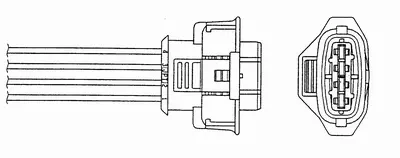 NGK 0055 Oksıjen Sensoru GM 55556818, GM 555568180, GM 855416