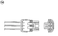 NGK 0123 Oksıjen Sensoru GM 7700862426