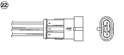 NGK 1887 Oksıjen Sensoru GM 7785973