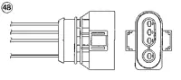 NGK 5748 Oksıjen Sensoru GM 78906265N