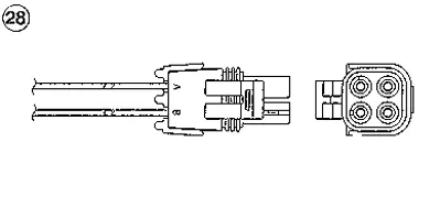 NGK 91326 Oksıjen Sensoru GM 7700874327