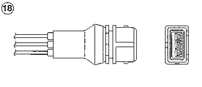 NGK 91941 Oksıjen Sensoru GM 30906265C