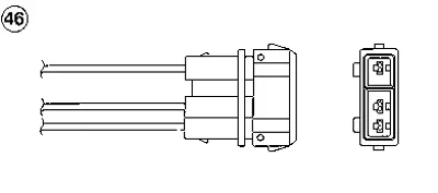 NGK 92656 Oksıjen Sensoru GM 30906265G