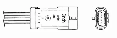 NGK 92916 Oksıjen Sensoru GM 8200036545