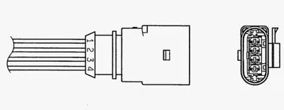 NGK 93048 Oksıjen Sensoru GM 4L0906262H