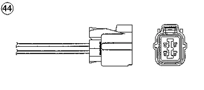 NGK 93850 Oza686-Ee5 Oksijen Sensörü GM 36531P45G02