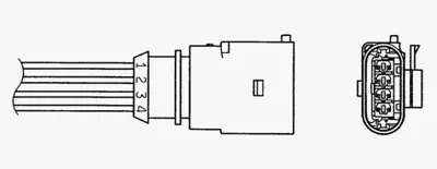 NGK 95116 Oksıjen Sensoru GM 4L0906262J