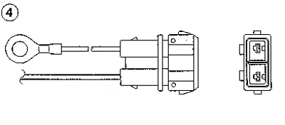 NGK 95416 Oksıjen Sensoru GM 30906265E