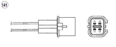 NGK 97059 Oksijen Sensörü Oza668-Ee28 Mıtsubıshı Outlander 2.4 4wd 03-06 GM MN153035