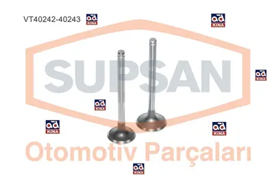 SUPSAN VT-40242-40243 Subap Takımı Kangoo Express D R19 D F8q Em (8 Subap) 7701468035 3345515 30852144 7701471704 7701469369 7701468190 M889130 M852144