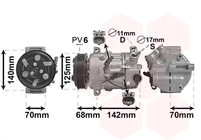 GM 19354849 Ne Kompresörü 1618414 1618464 19354849 22780219 22913887