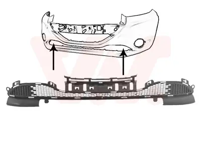 BSG 70-922-157 Ön Tampon Izgarası 96738556XT