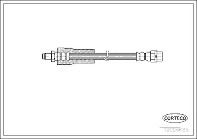 CORTECO 19026685 Fren Hortumu On Bmw E38 94>01             34301161964