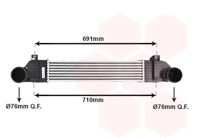 KALE 345005 Turbosarj Radyatoru S-Class W220 99>05 2205000000 A2205000000 8ML376723041 96787