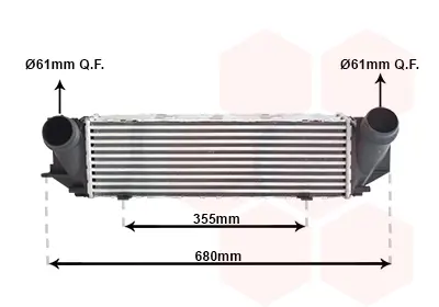 KALE 352495 Turbo Radyatoru Bmw N53 N20 F10 F11 7618768 17117618768 96321