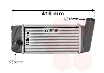 KALE 358695 Turbo Radyatoru Corolla - Aurıs 1,4 D4d 2013-2018 (Intercoler) 179400N080 RA8280250 96263 JD1271004210