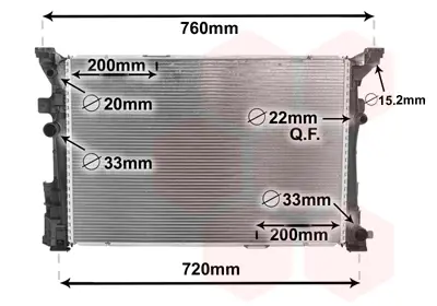 ORIS BME156026 Motor Su Radyatoru X156 13> W176 12>18 W246 11>18 C117 13>19 2465001303 A2465001303 214105DB0A 67187 RA0171040 8MK376924021