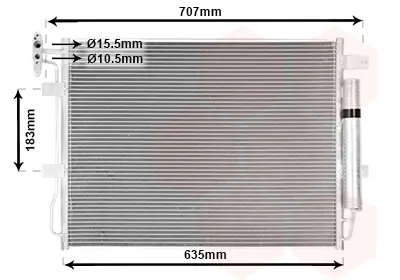 ORIS CRO920016 Klima Radyatoru 306dt Dıscovery Iv L319 09>18 Range Rover Sport I L320 09>13 JRB500250 JRB500270 LR015556 LR018405 AH3219C600CA 95200M68KC0