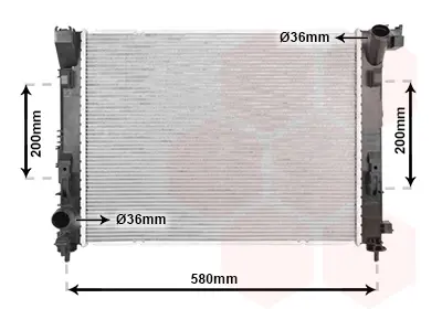 KALE 357225 Motor Su Radyatoru Renault Clıo V 19> 1.0 Tce Nıssan Mıcra V 0.9 Ig-T 1.0 1.5 Dcı 16> 214105FA0A