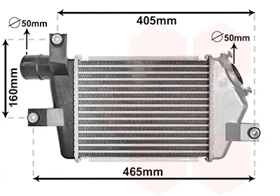 KALE 360680 Turbo Radyatörü MN135001