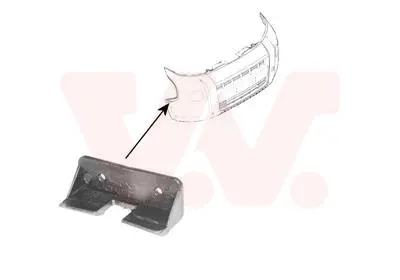 ROOT 131104 Ön Tampon Bağlantı Braketi  Sağ Bipper 2007 - 7401PC 1356374080