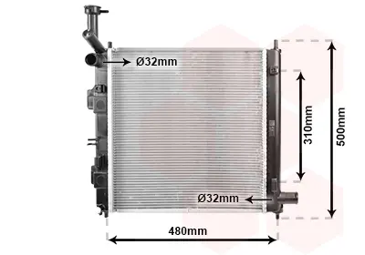 MANDO HC25310G6200 Su Radyatörü 25310G6000 25310G6200