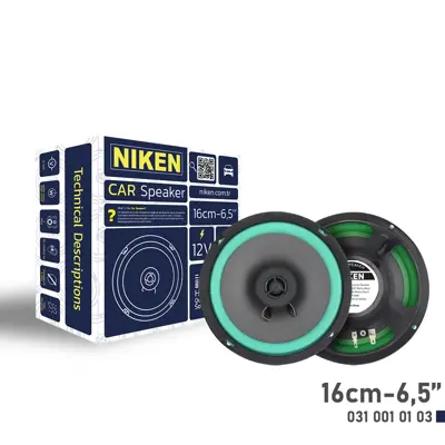 NIKEN 031 001 01 03 Arac Hoparloru 16cm 6.5ınc /Adet