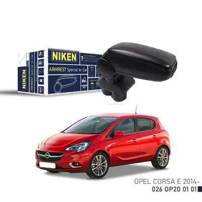 NIKEN 026 OP20 01 01 Kol Dayama (Sıyah) Opel Corsa E 14>