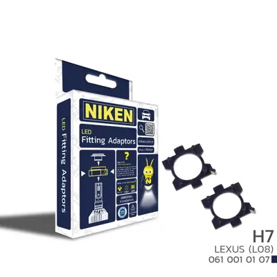 NIKEN 061 001 01 07 Led Far Montaj Adaptoru H7 Lexus (L08)