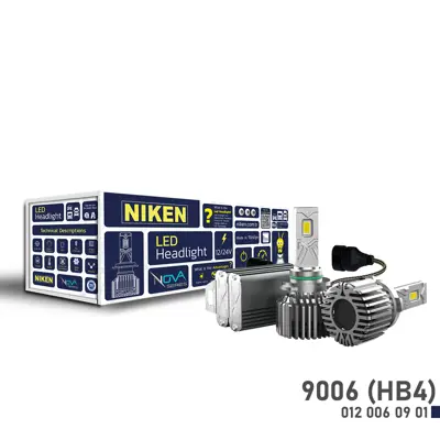 NIKEN 012 006 09 01 Led Xenon Nova Serısı  9006 (Hb4) (90w)