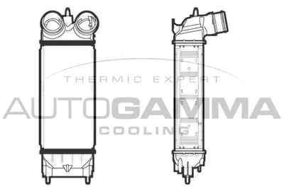 PSA 1440.Q9 Turbo Soğutucu Radyatör 1440Q9 9684957680 96511 8ML376700031