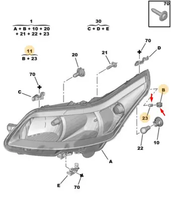 PSA 6215.44 Park Ampul Ve Duy 6215.44