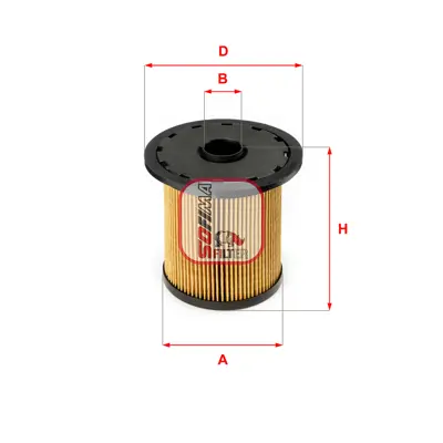 EUROREPAR 1906.59 Mazot Filtresi  1541284CT1000 190659 7701206119