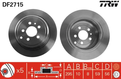 PSA 4246.J5 Arka Disk Ayna  4246J6 9566928380