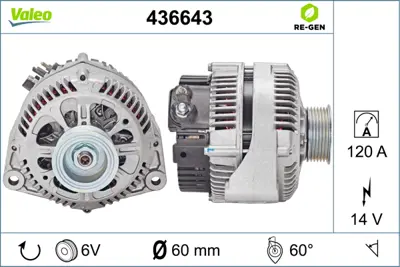 PSA 5705.S5 Alternatör  5705S5 9617861580