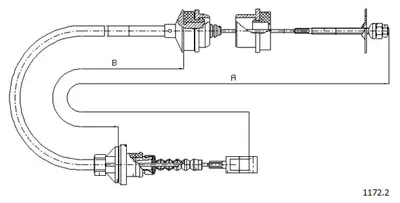 PSA 2150.T4 Debriyaj Teli 2150T5