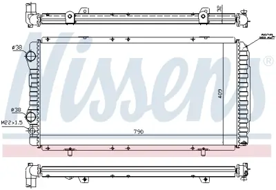 PSA 1330.97 Su Radyatörü  7179747