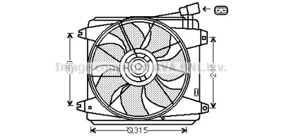 PSA 1253.H1 Fan Motoru  1308CG 167118EA01