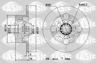 PSA 7950.36 Kaput Mandal Civatası  795247