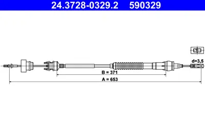 PSA 2150.R2 Debriyaj Teli  2150R2 2150V9