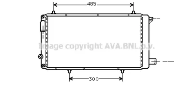 PSA 1330.K6 Radıator New 133345