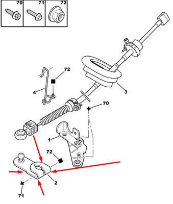 PSA 2416.43 Vites Tel Tutucu Levye  